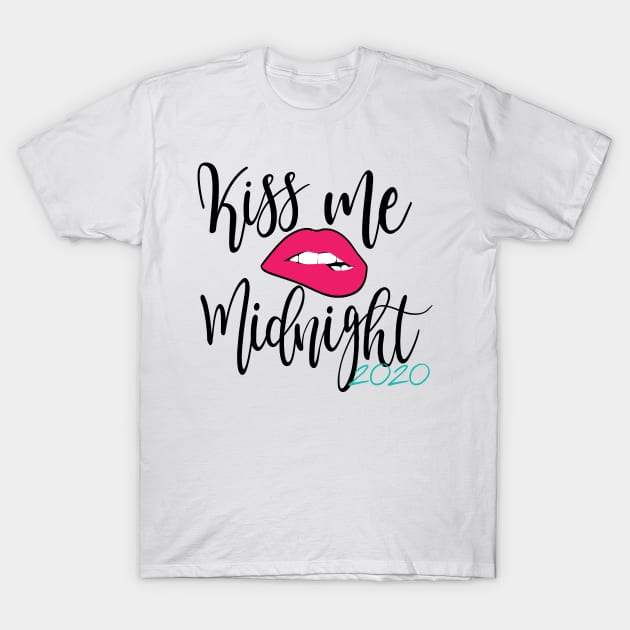 Kiss Me Midnight 2020 T-Shirt by By Diane Maclaine